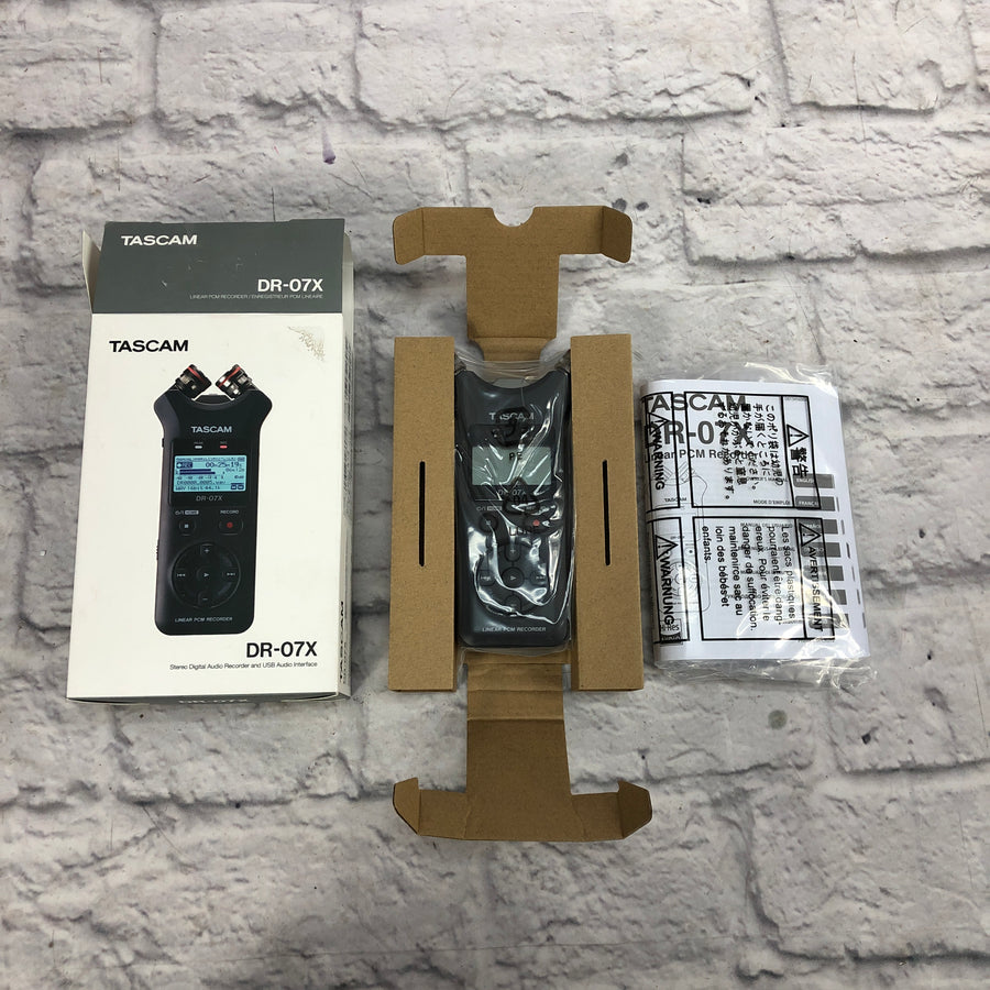 Tascam DR07X Stereo Handheld Recorder