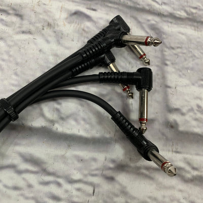 Right Angle Patch Cable 5-Pack