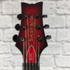 Daisy Rock Elite Red Rocker Solid Body Electric Guitar