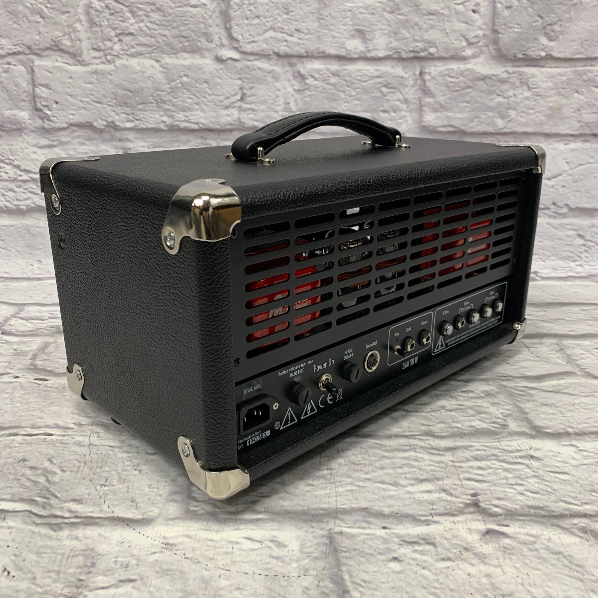 Mezzabarbra Skill 30 Guitar Head /w Fitted Bag