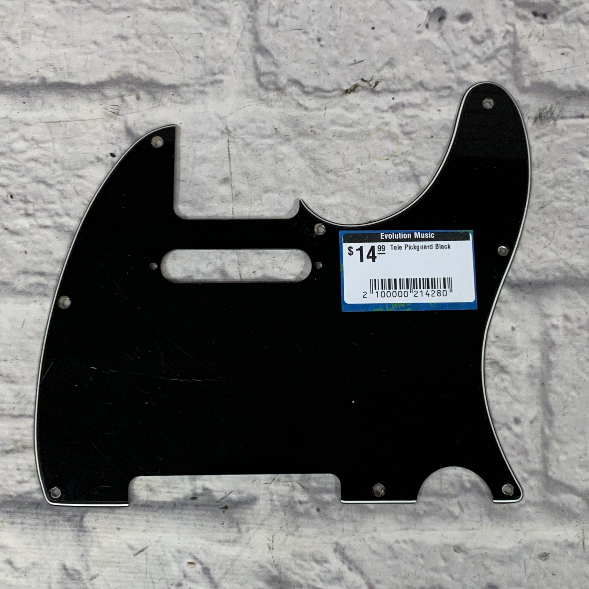 Tele Pickguard Black