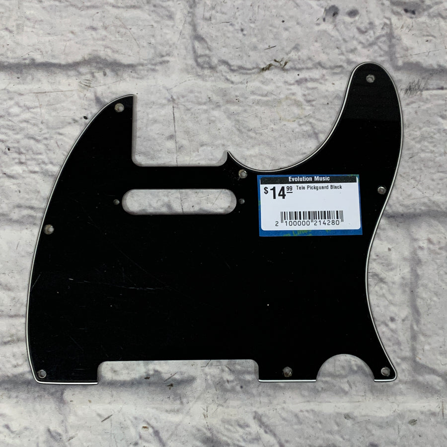 Tele Pickguard Black