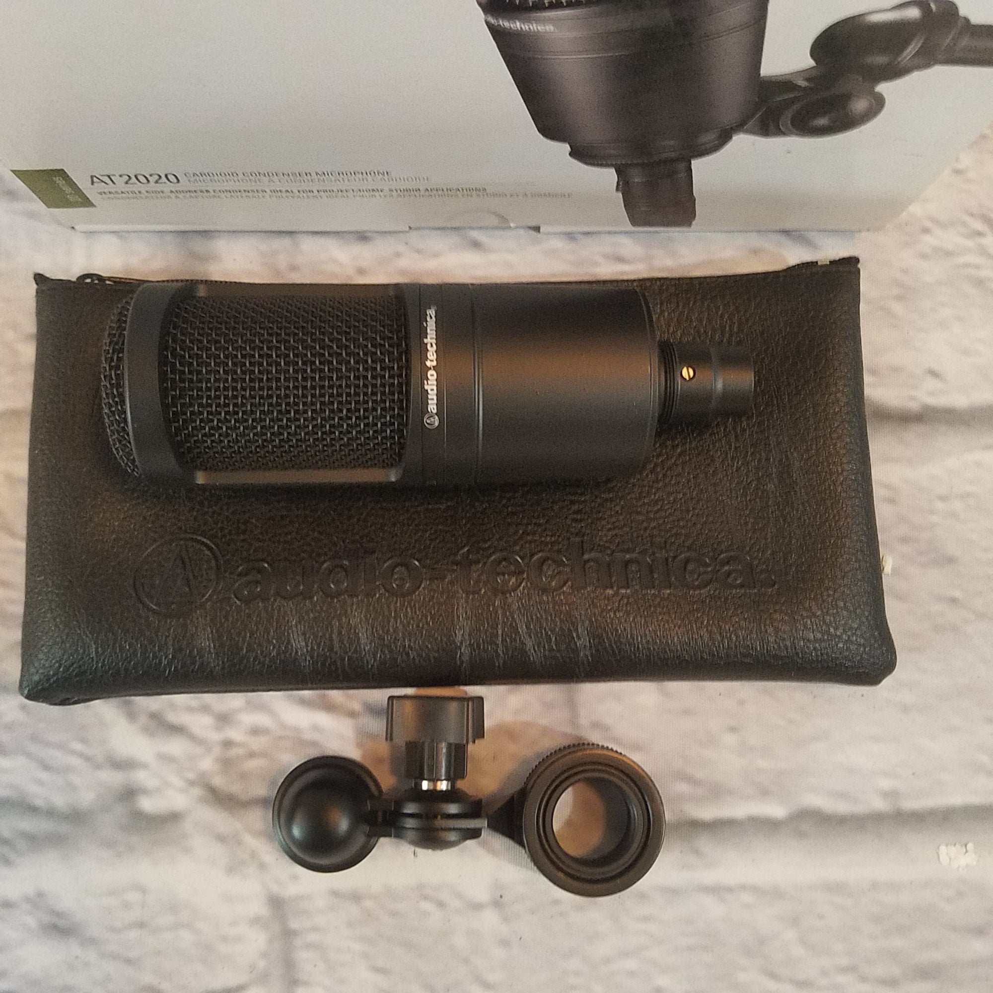 Audio Technica AT2020 Cardioid Condenser Microphone - New Old Stock!