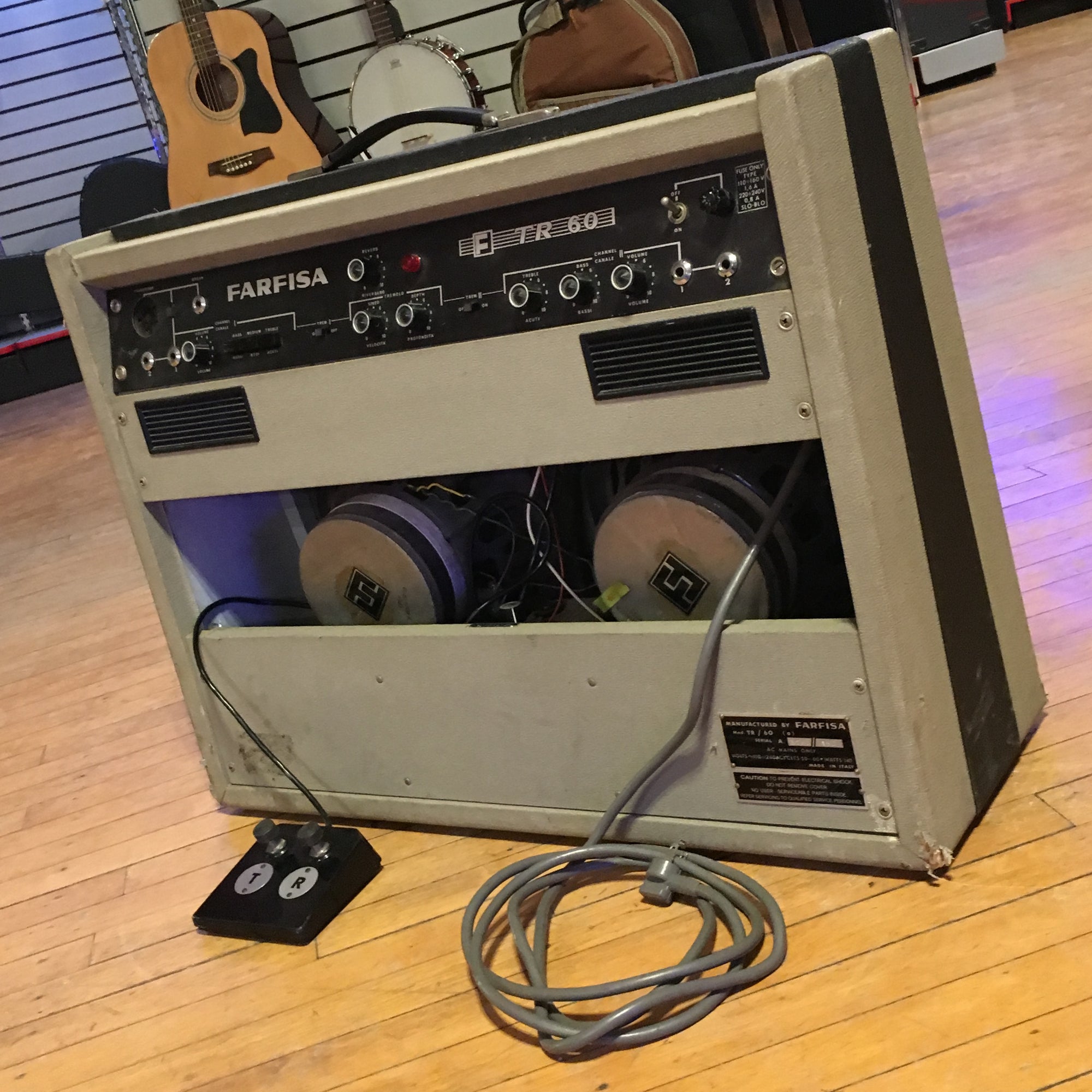 Farfisa TR-60 212 Vintage Combo Amplifier