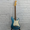 Fender Strat MIM 2008 Lake Placid Blue with Road Runner Case