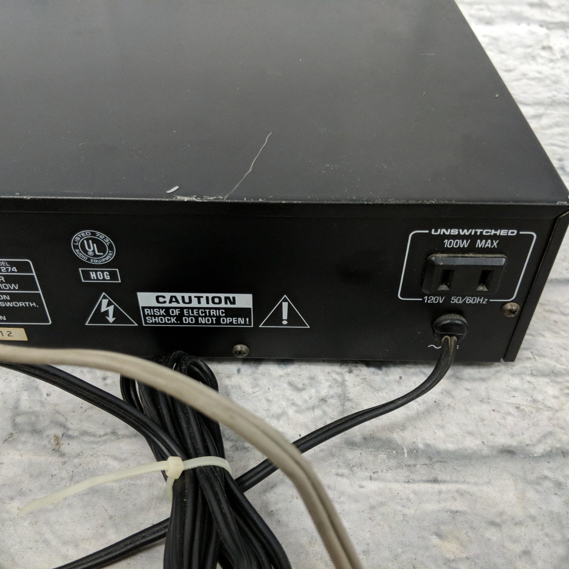 Fischer Studio Standard EQ-274 Stereo Graphic Equalizer