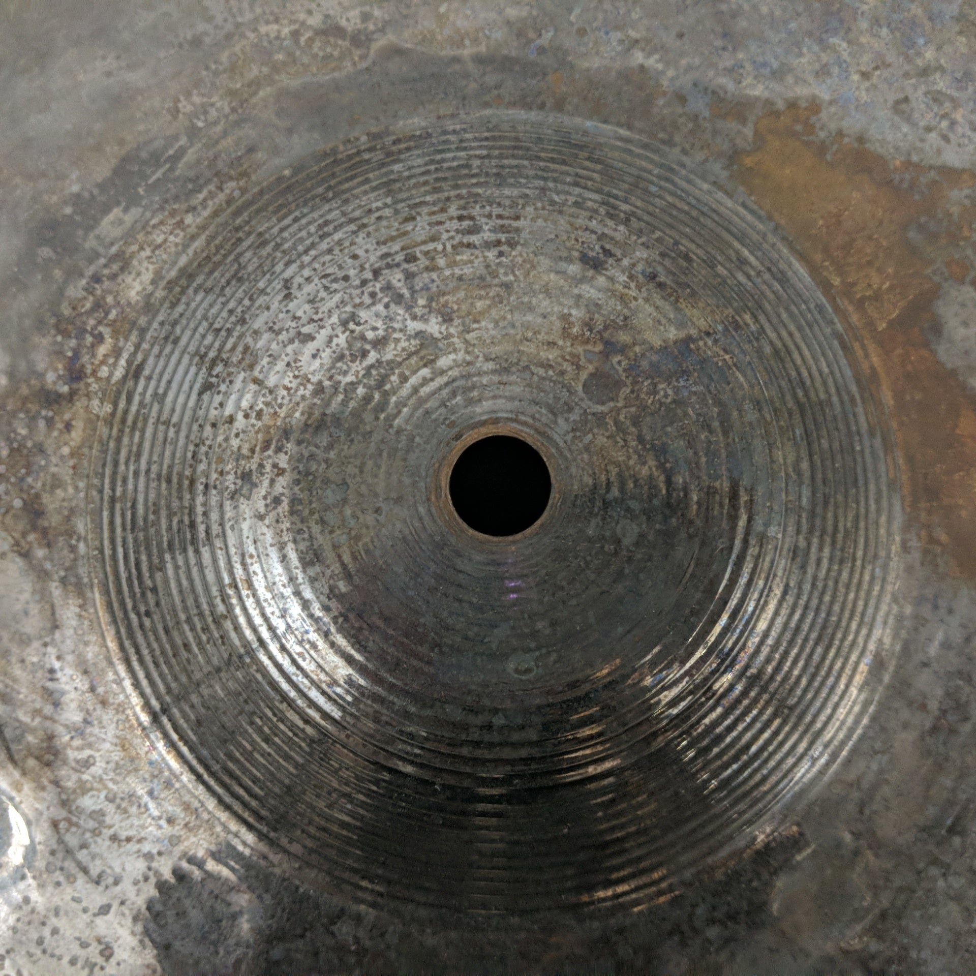 Cracked Zildjian ZXT Titanium Rock Crash Cymbal - Evolution