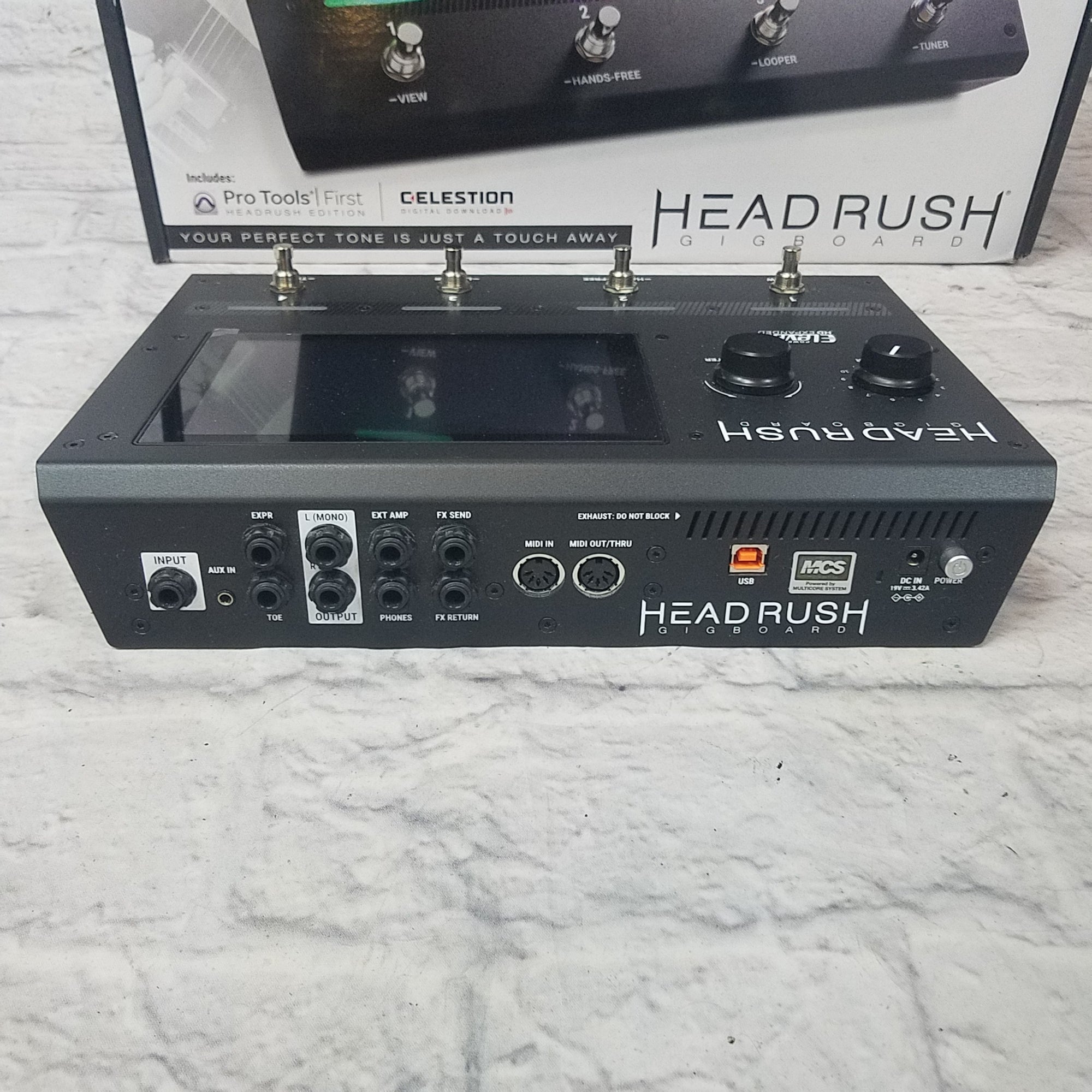 Headrush GigBoard Digital Touchscreen Guitar Effects Pedal