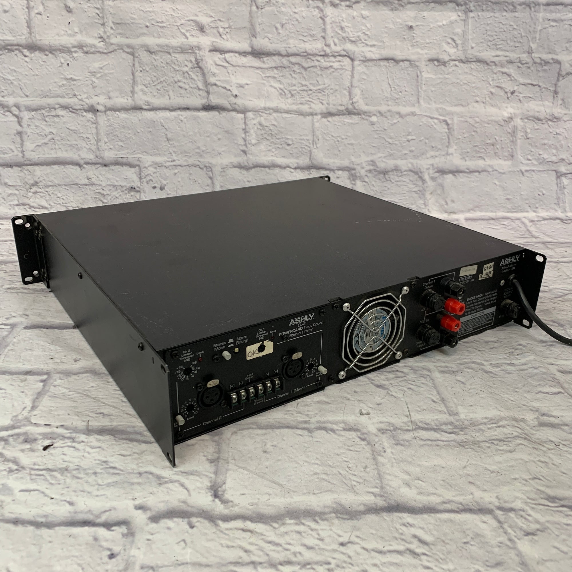 Ashly FTX1500 Power Amp