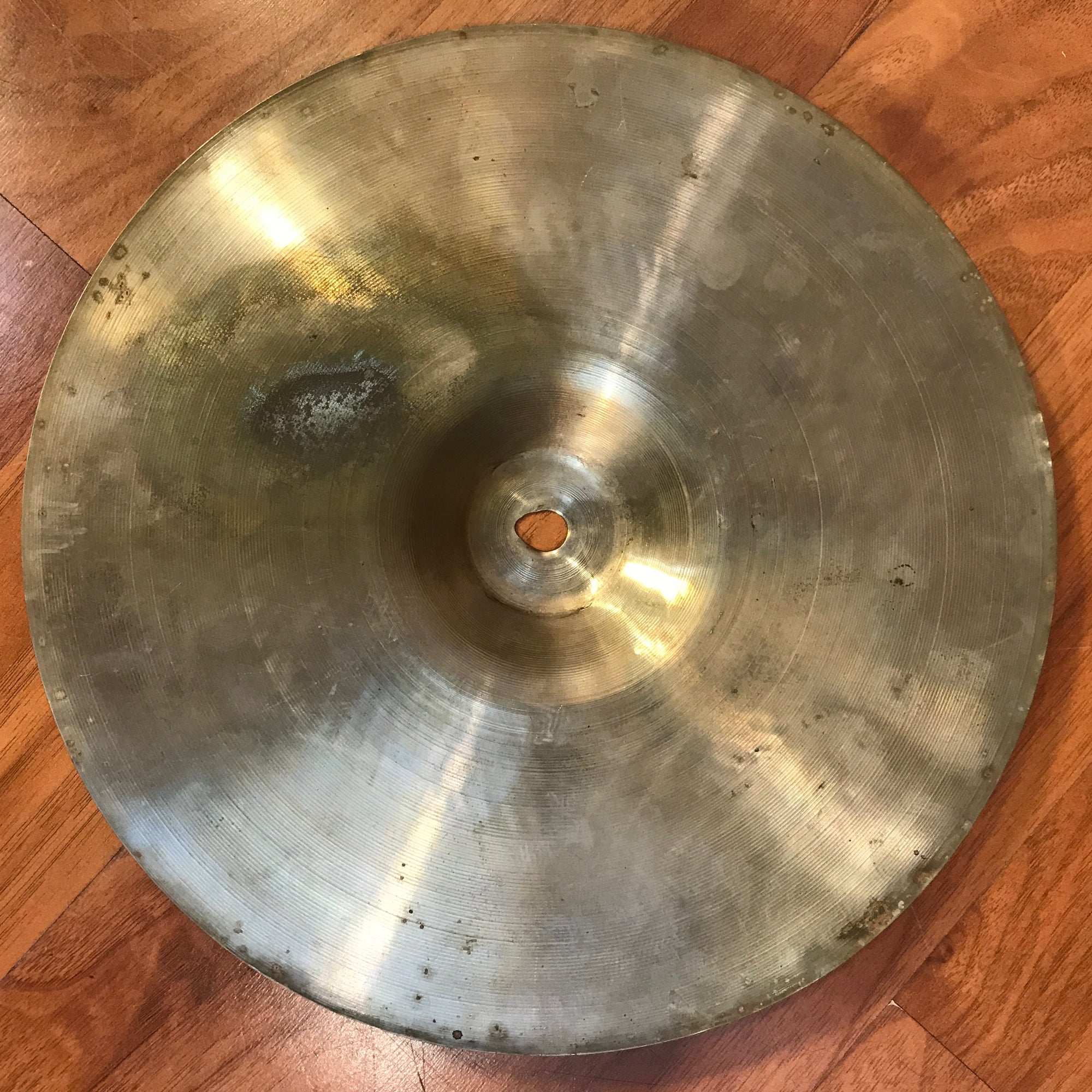 Unknown Trash 11 inch Hi Hat Cymbals AS IS