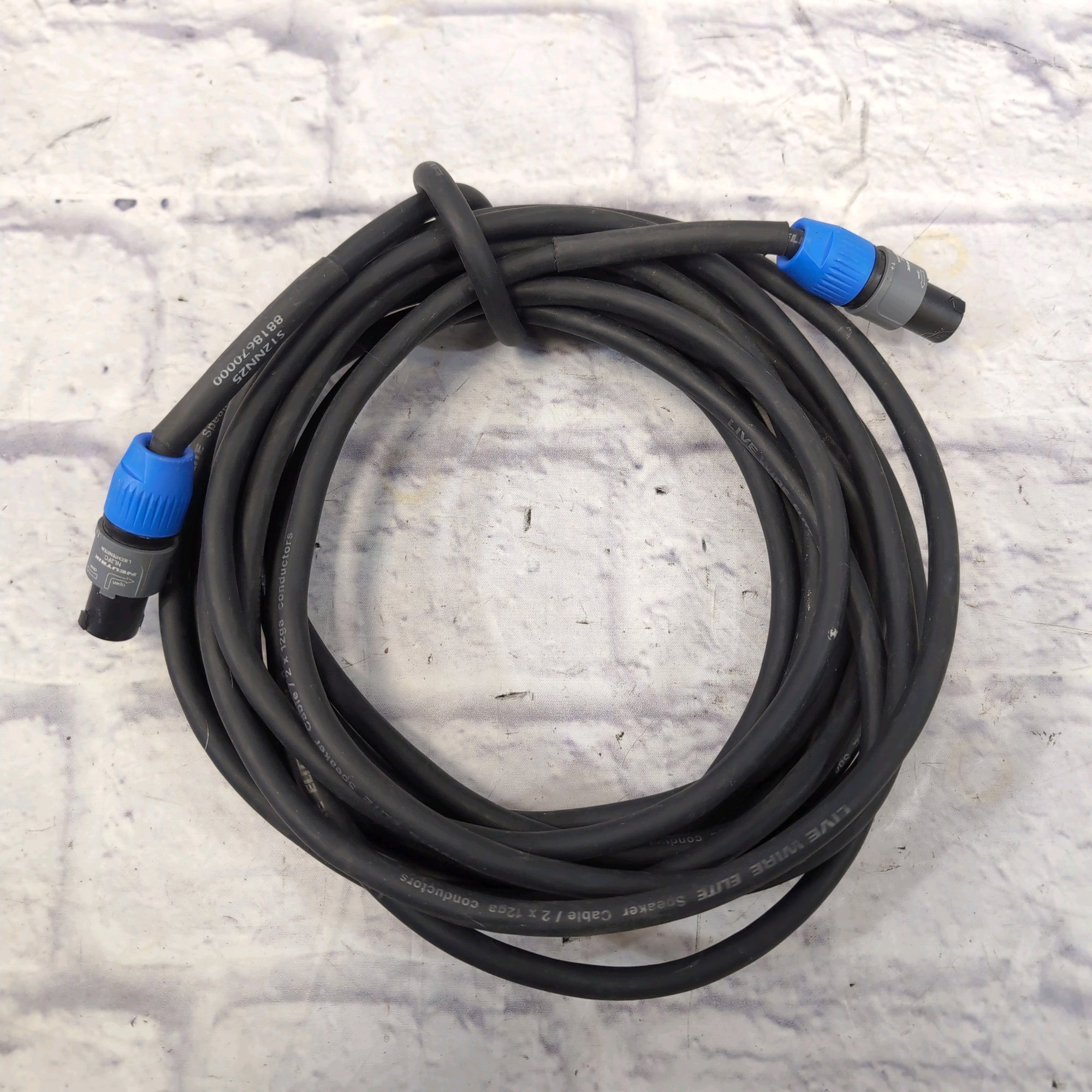 Livewire 25' 25 Ft Speakon to Speakon Cable
