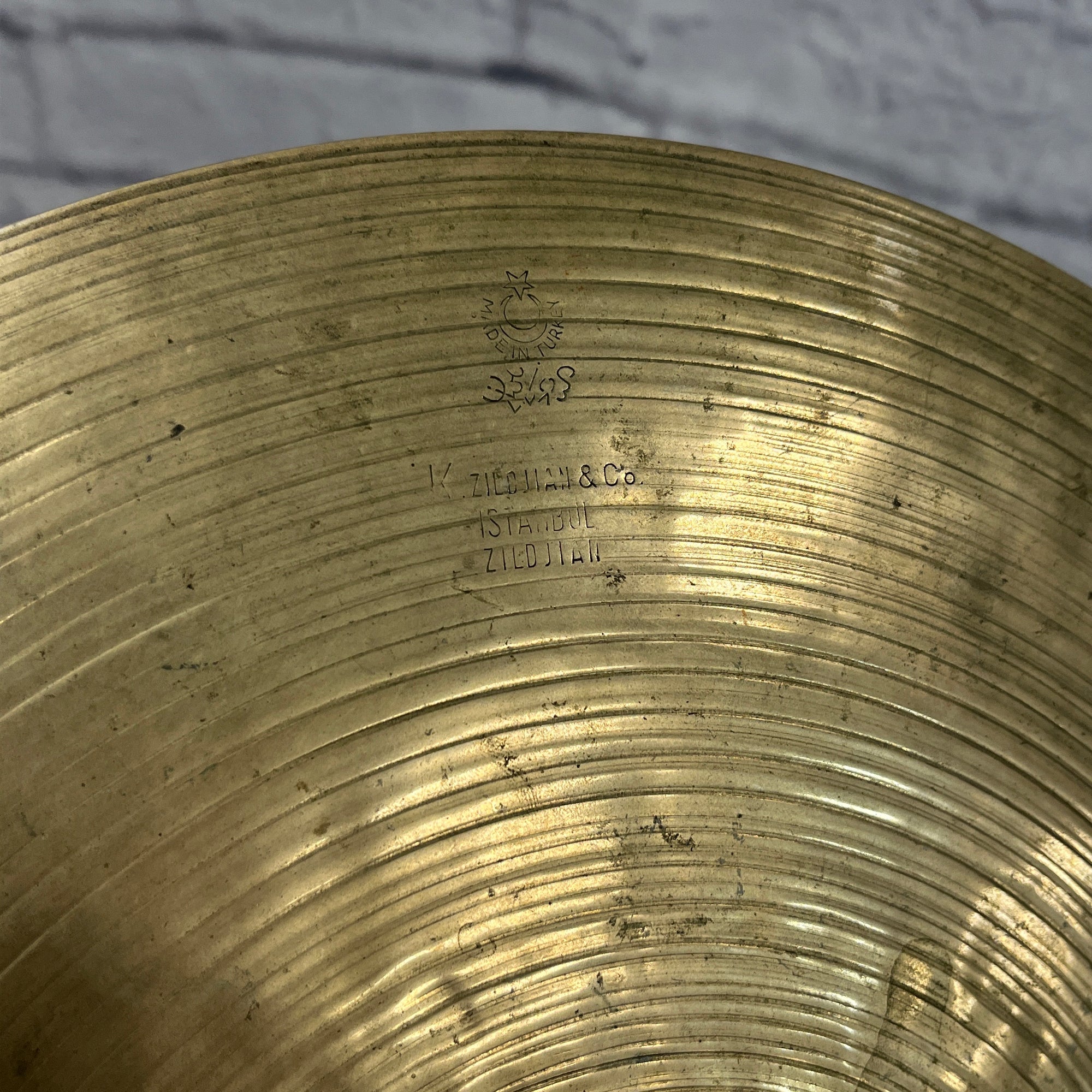 Zildjian 13 K Zildjian Istanbul Crash Cymbal Old Stamp - Evolution