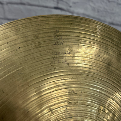 Zildjian 13 K Zildjian Istanbul Crash Cymbal Old Stamp