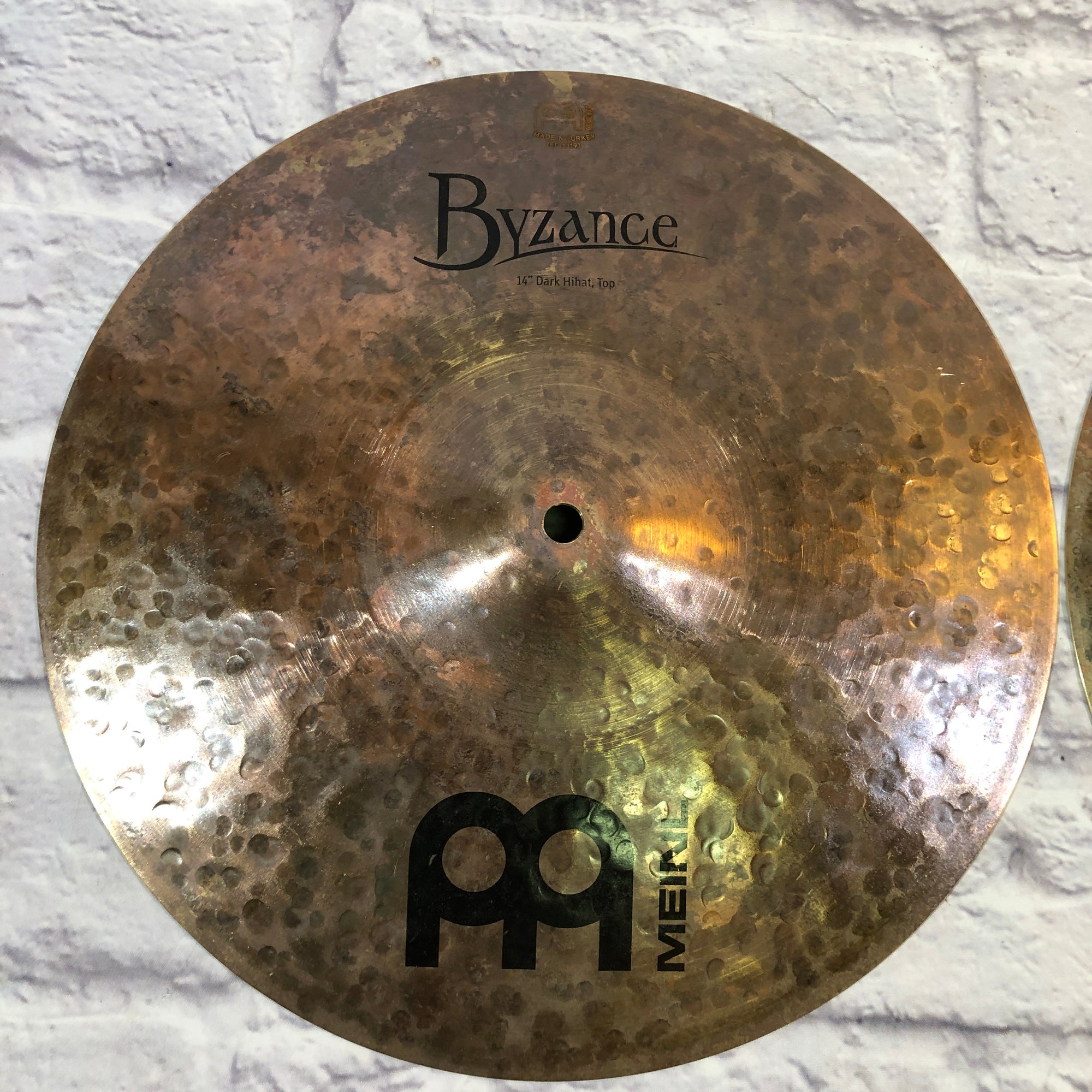 Meinl Byzance Dark 14in Hi Hat Cymbal Pair