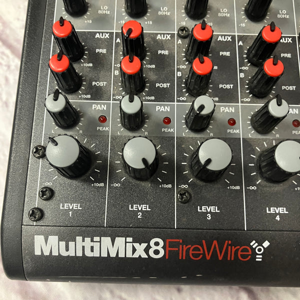 Alesis MultiMix8 Firewire Mixer - Evolution Music