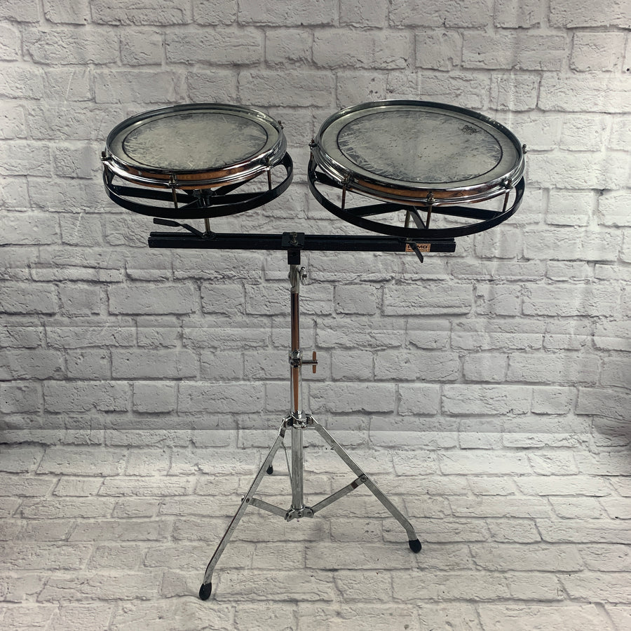Remo Rototoms with Stand 14in 12in