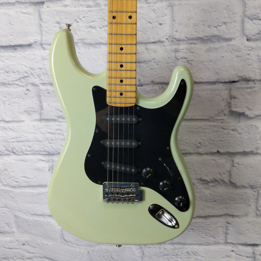 1989 Epiphone S-310 Surf Green Strat Electric Guitar