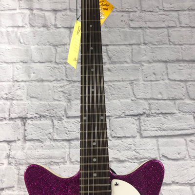 Danelectro 12 String Electric Purple Sparkle NOS 12 String Electric