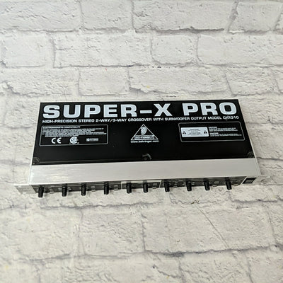 Behringer Super-X Pro CX3400 2/3-Way Stereo 4-Way Mono Crossover