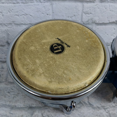 Vintage LP Latin Percussion Blue Bongos