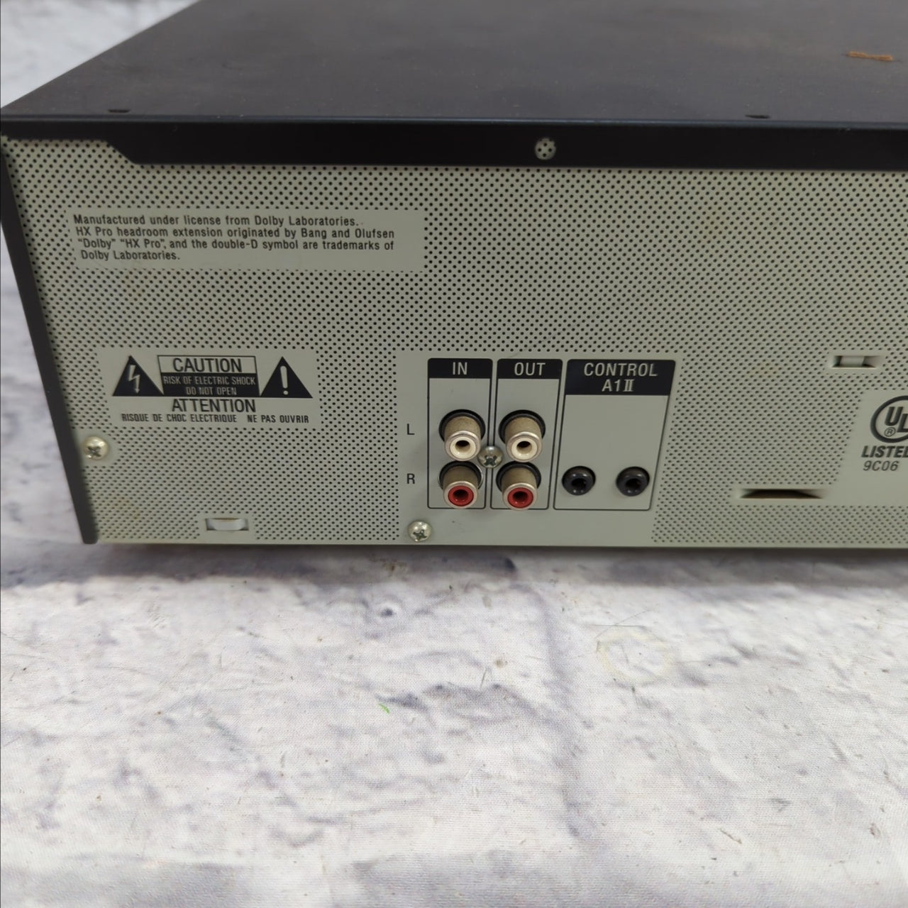 Sony TC-WE475 Dual Cassette Deck As Is