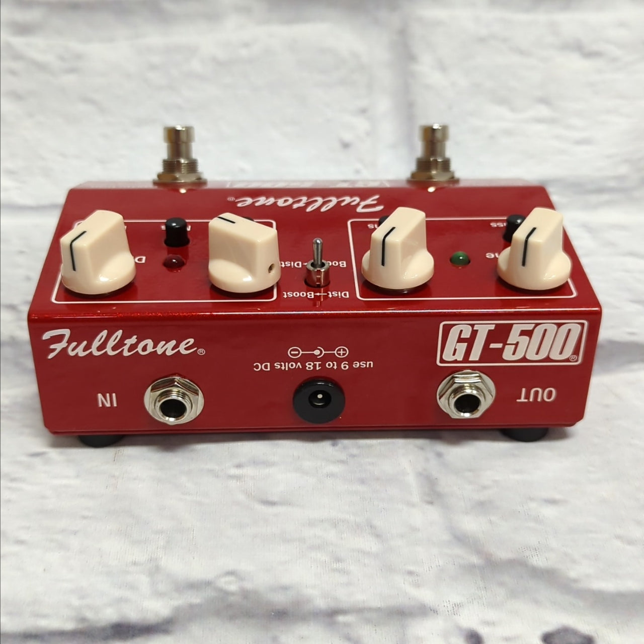 Fulltone GT-500 FET Distortion + Booster/OD Overdrive Guitar