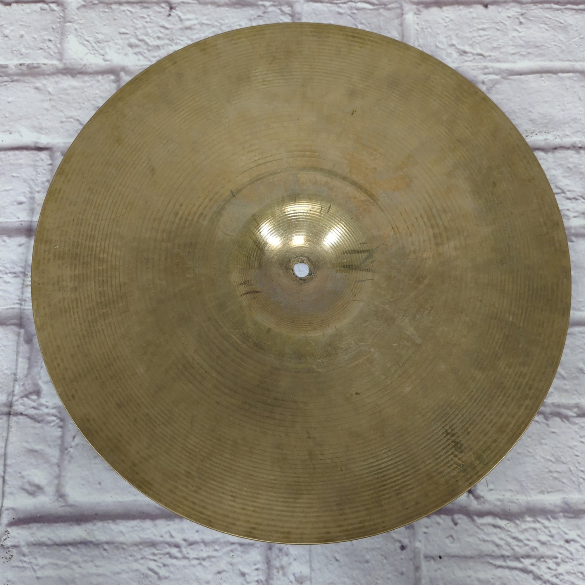 Vintage 1970s A Zildjian & CIE Constantinople 16in Crash Ride Cymbal