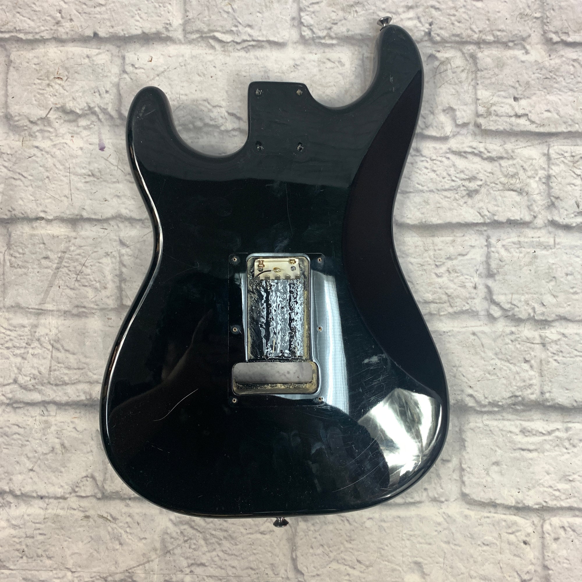 Starcaster Black Electric Guitar Body