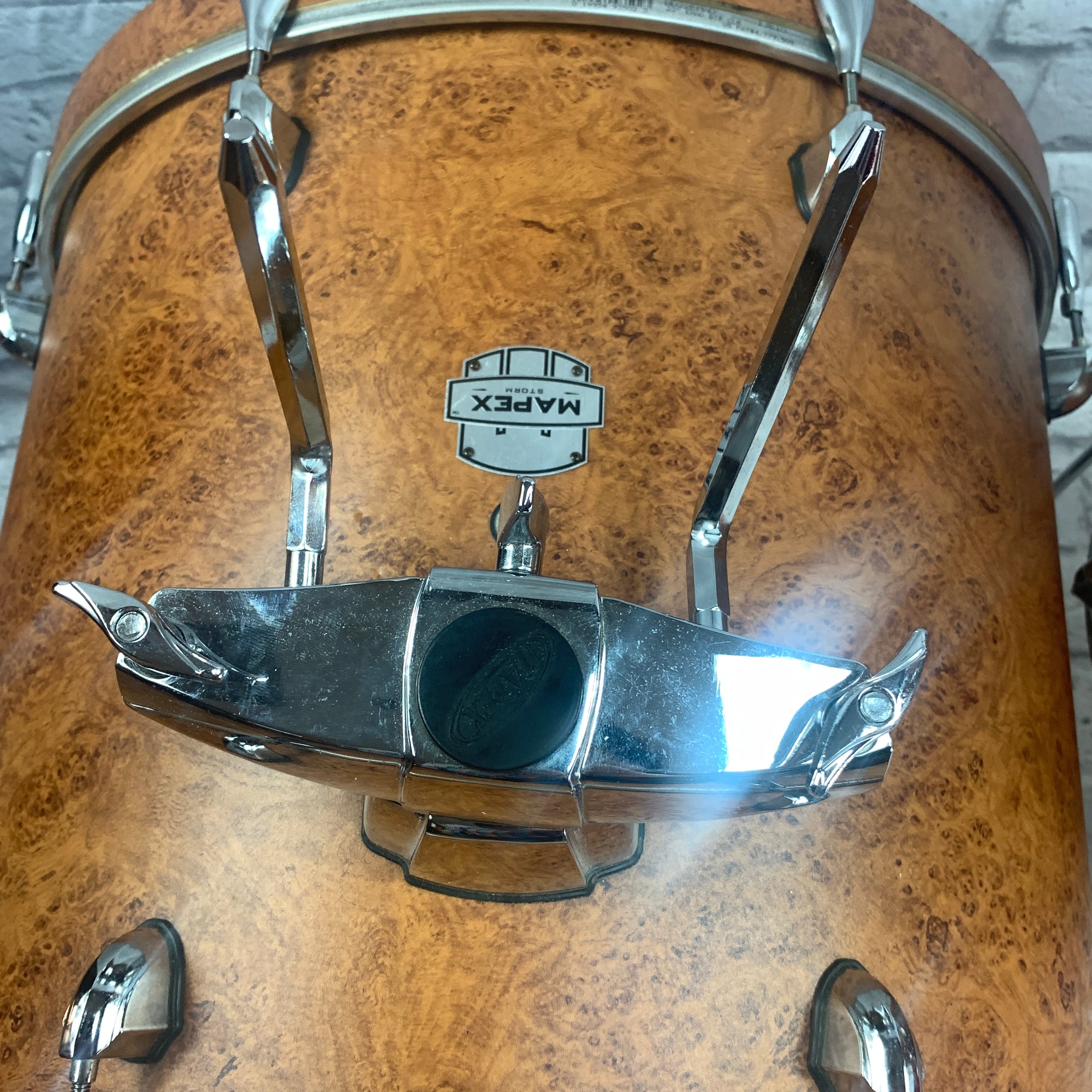Mapex Storm 4pc Drum Set Camphor Wood Grain