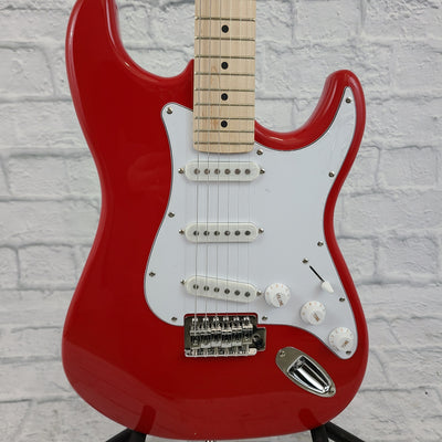 Nashville Guitar Works 135 Double Cutaway - Red, Maple Fretboard