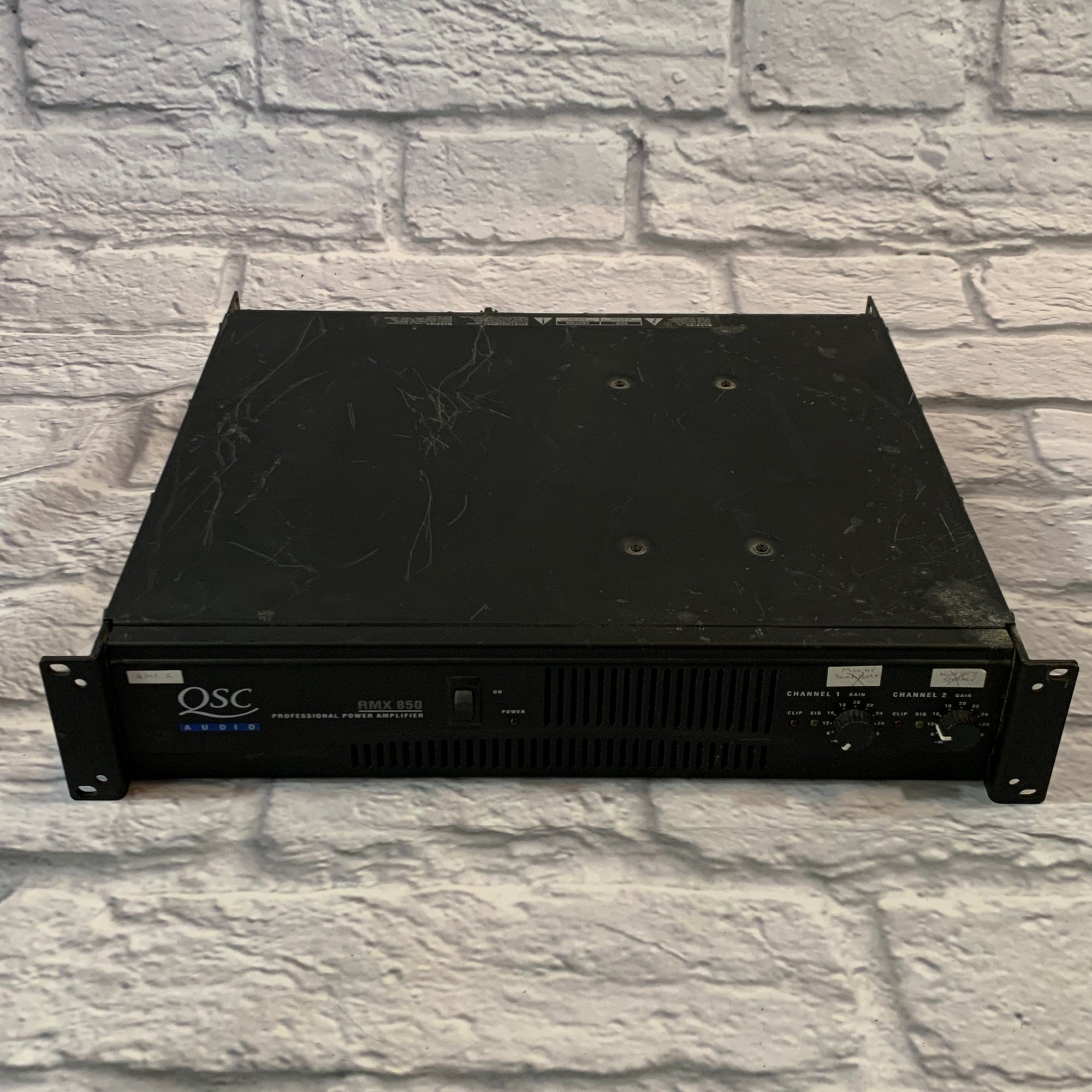 QSC RMX-850 Power Amp - Evolution Music