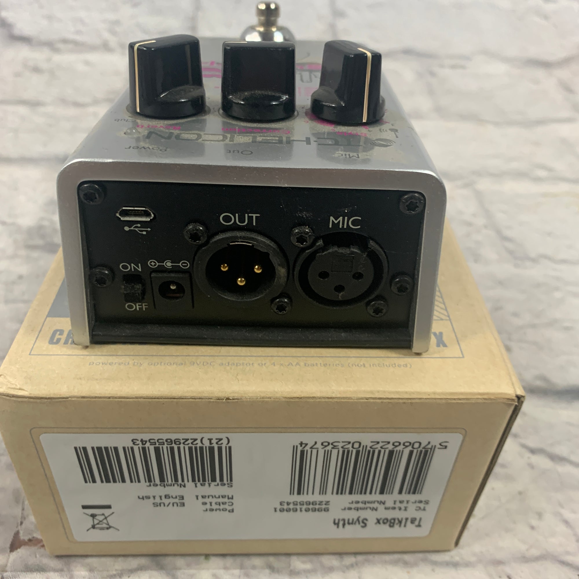 TC Helicon Talkbox Synth Pedal - Evolution Music
