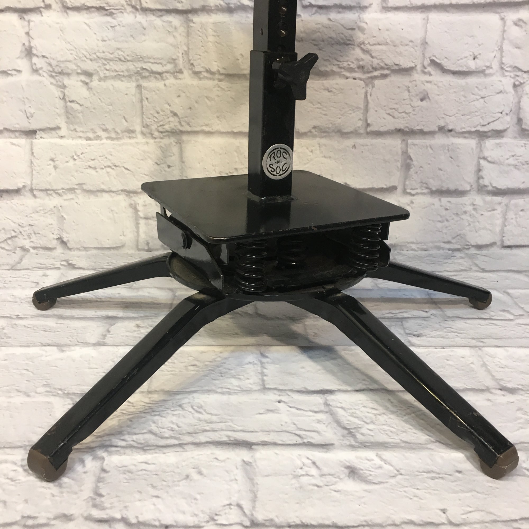 Rok-N-Sok Spring Mounted 5 Leg Drum Throne w/ Back Rest