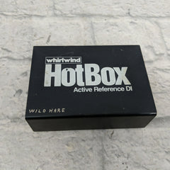 Whirlwind HotBox Active Reference DI Direct Box - Evolution Music