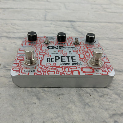 CNZ Audio Re-Pete Stereo Looper Guitar Effects Pedal, Advanced Effects, True Bypass Pedal