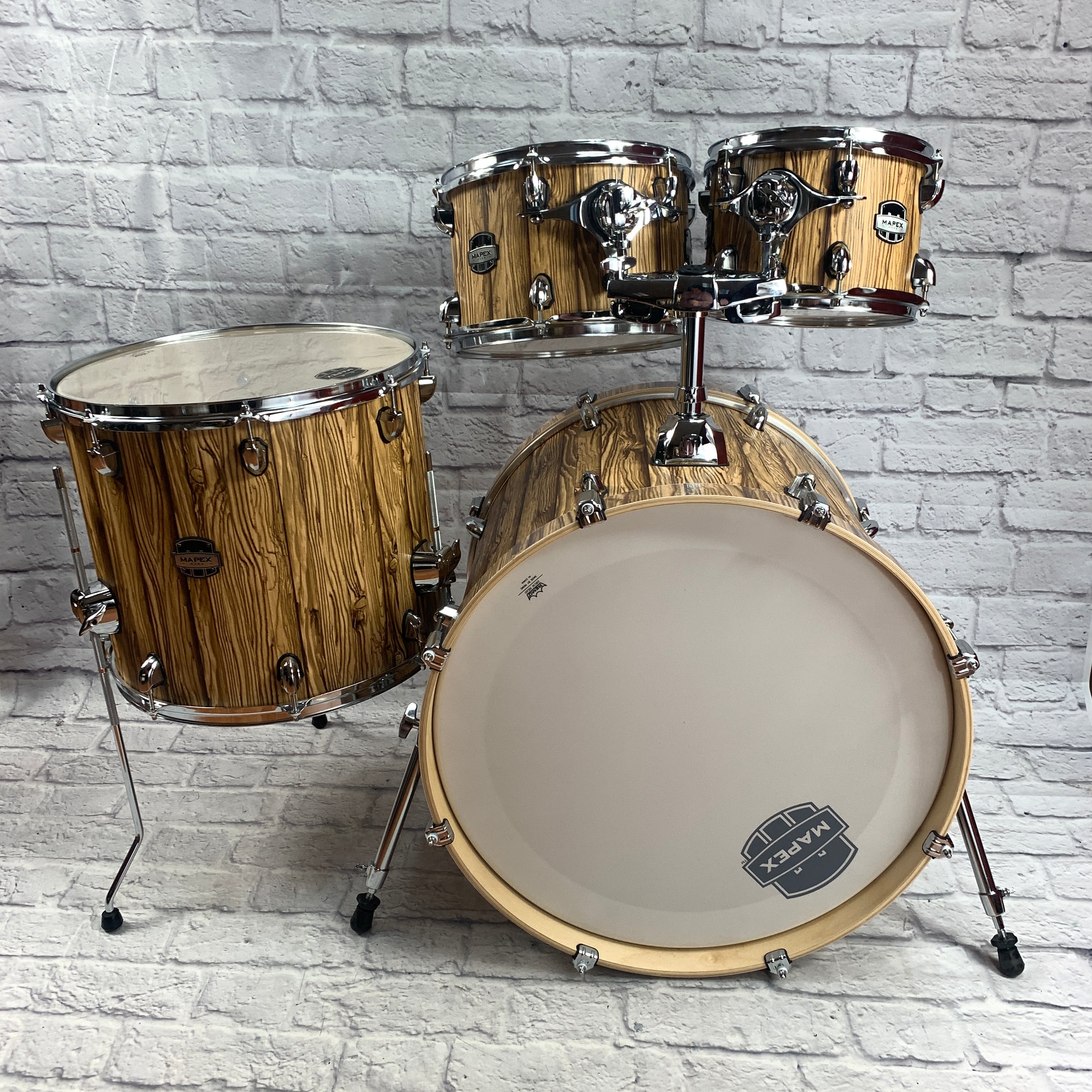 Mapex Mars Driftwood 4pc Rock Drum Kit
