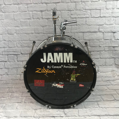 Jamm by Cannon Percussion 4pc Drum Kit 22, 16, 13, 12