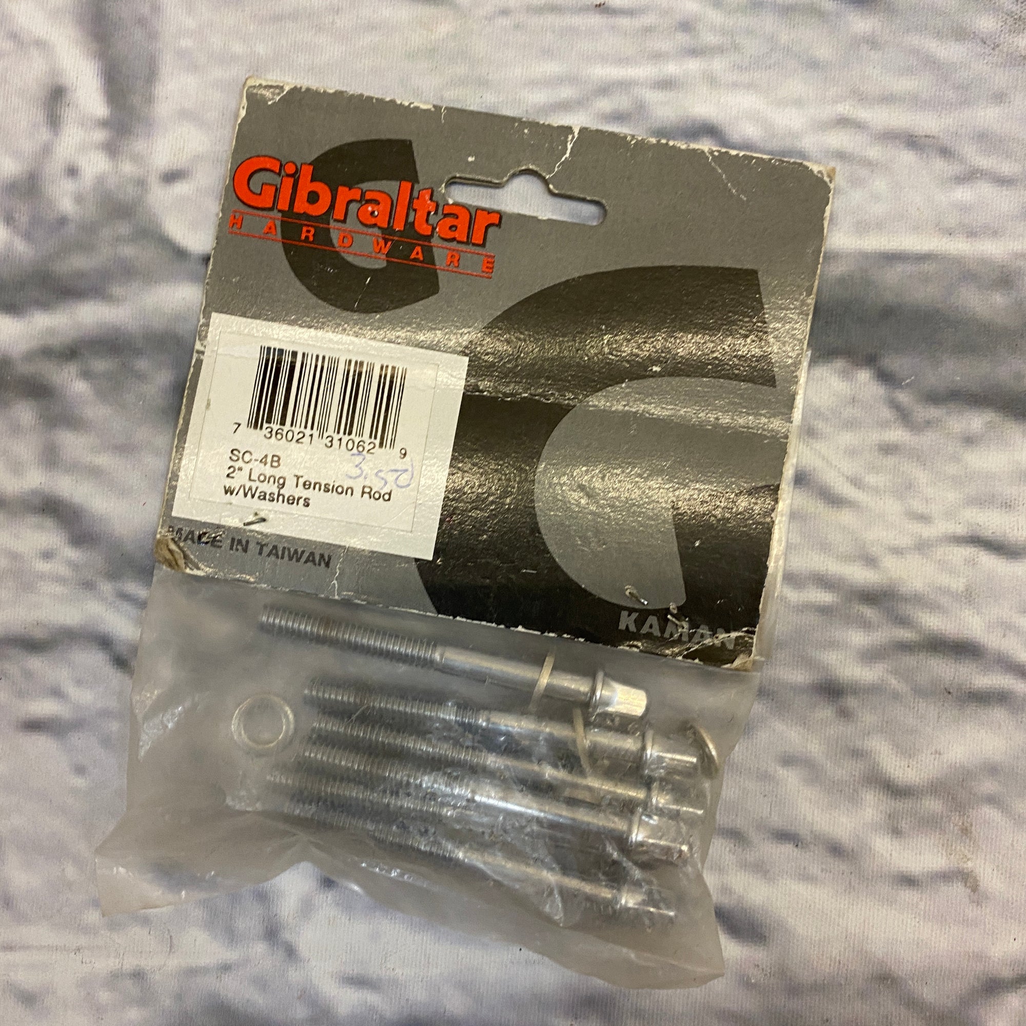 Gibraltar SC-4B 2" Long Tension Rod w/ Washers