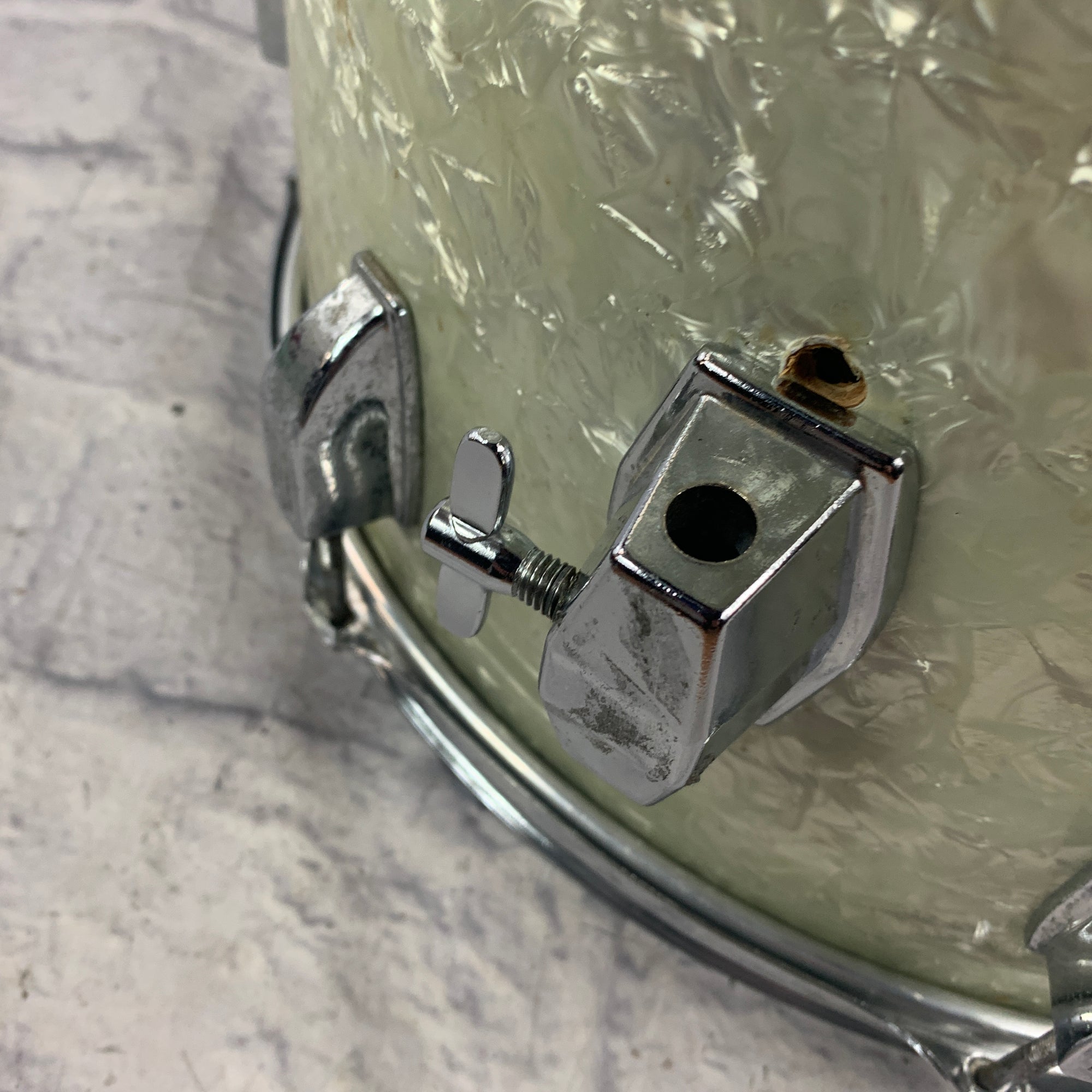 Unknown WMP 16 Floor Tom - White Marine Pearl