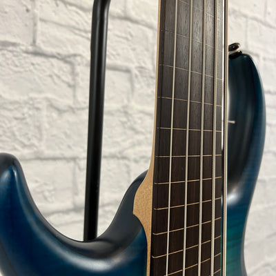 Sire Marcus Miller M7 Left-Handed 5-String Electric Bass - Transparent Blue w/ Gig Bag