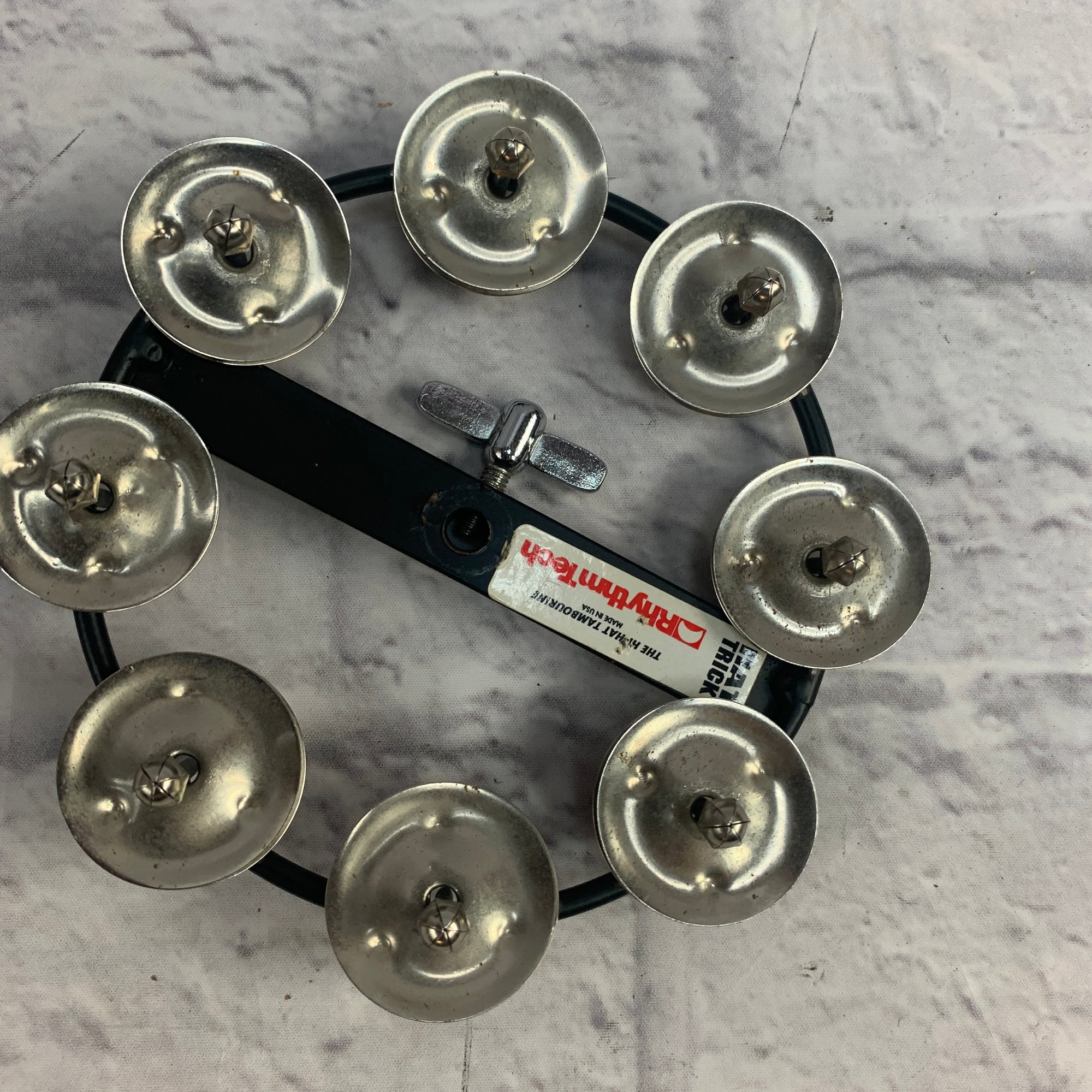 Rhythm Tech Hat Trick Mounted Tambourine