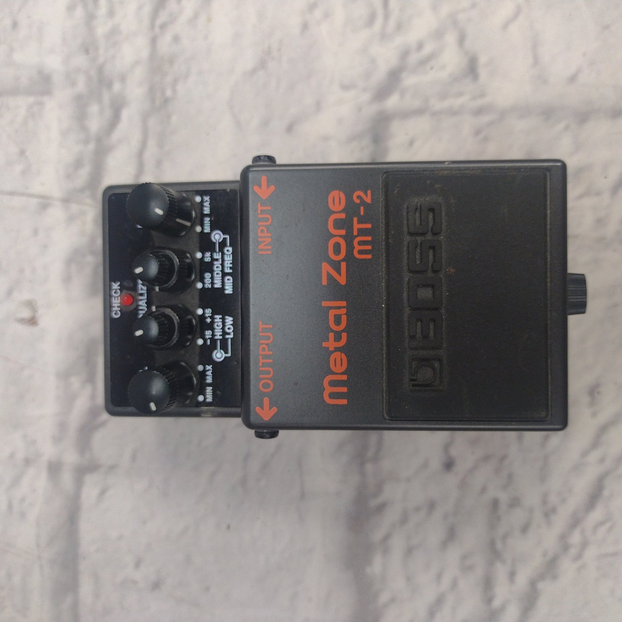Boss MT2 Metal Zone Distortion Pedal