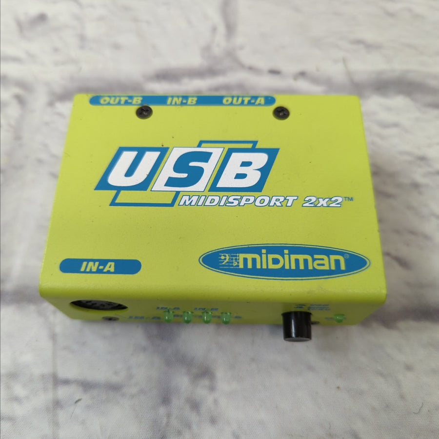 M Audio Midi Sport 2x2 USB Midi Interface
