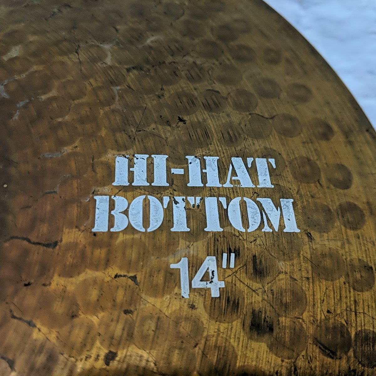 Paiste Rude 14" Hi Hat Bottom Cymbal