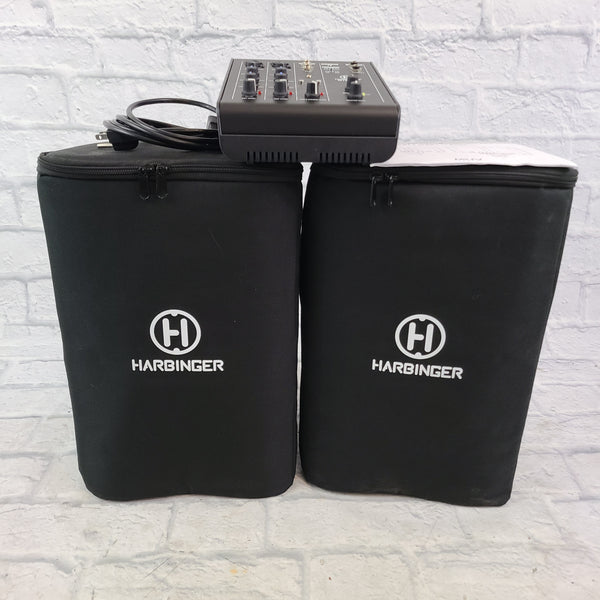 Harbinger M100BT Portable PA System w/ Bluetooth Evolution Music