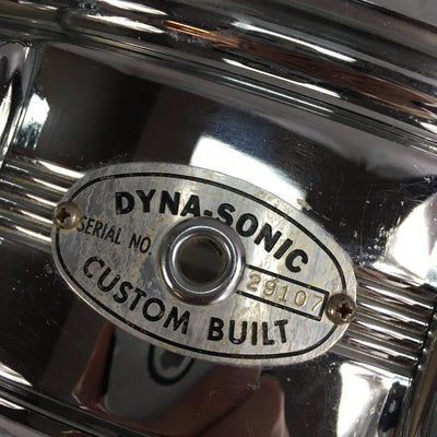 Vintage Rogers 14x5 Dynasonic 5 Line COB Snare Drum