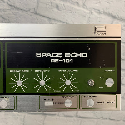 Roland RE-101 Space Echo Replacement Faceplate