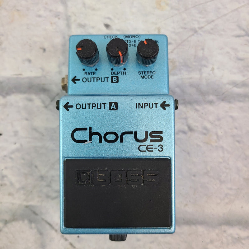 Boss CE-3 Chorus Pedal (Japan Green Label) - Evolution Music