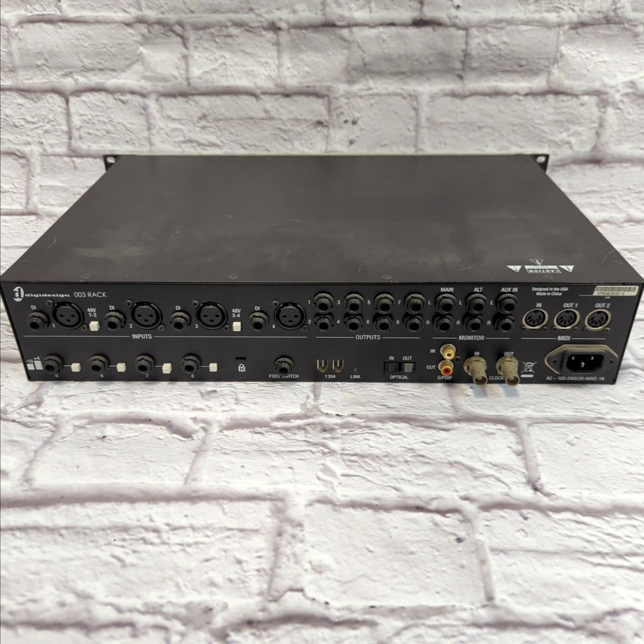 Digidesign Digi 03 Rack Mount Firewire Audio Interface - Evolution Music