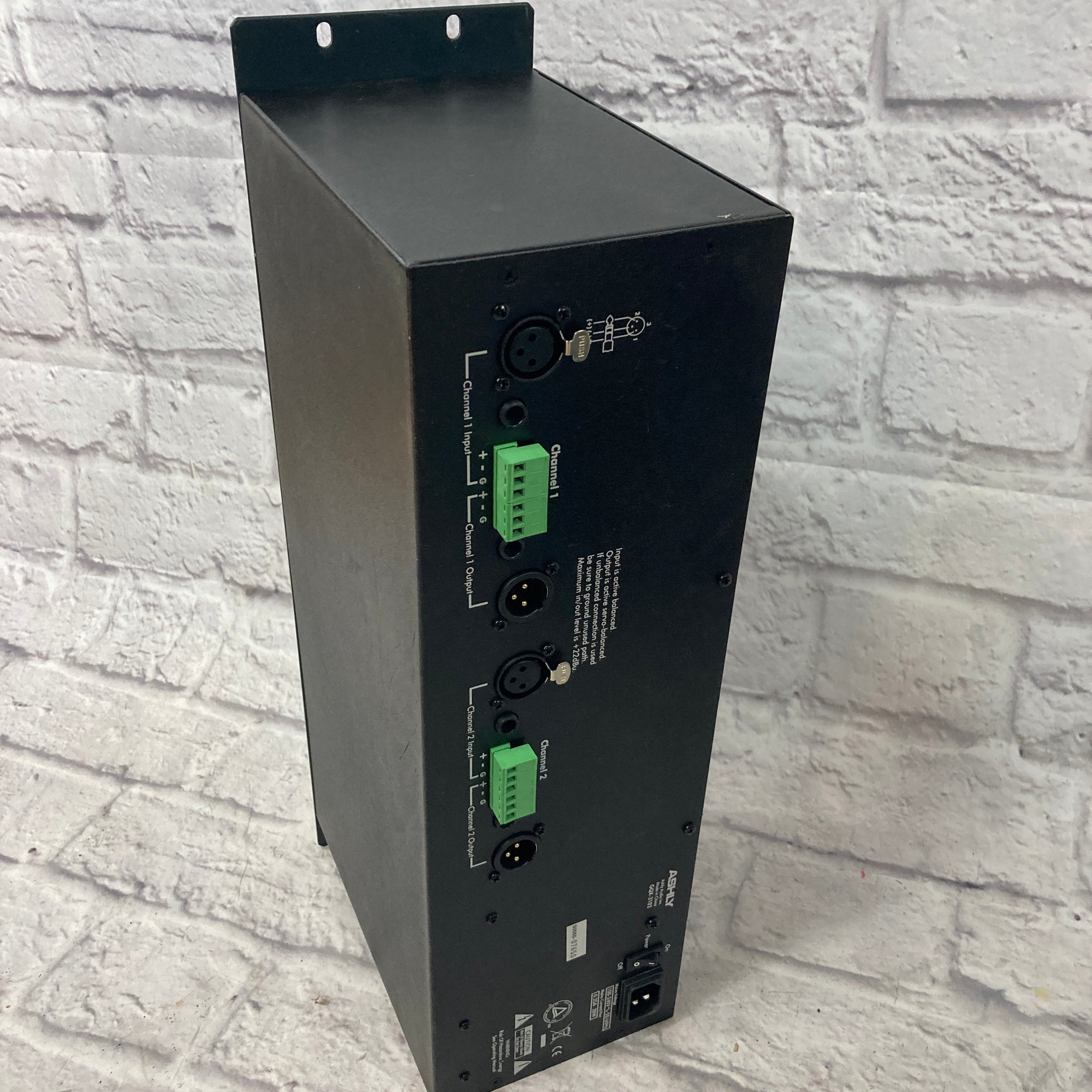 Ashly GQX-3102 Dual 31 Band Rack EQ